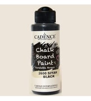 Cadence Chalkboard Paint Karatahta Boyası 120 ml. 2600 Siyah 