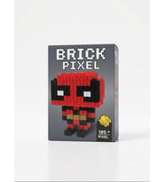 Mini Boy Deadpool Tasarımlı Büyük Parçalı Blok Oyuncak Seti Big Pixel Brick Set