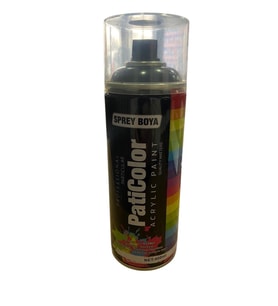 PATİCOLOR ISIYA DAYANIKLI SPREY SİYAH BOYA 400ML