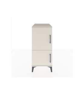 Kronos Komodin 3 Raflı 2 Kapaklı 44x59x96 Aytaşı-Aytaşı