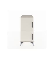Kronos Komodin 3 Raflı 2 Kapaklı 44x59x96 Aytaşı-Aytaşı