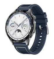 Huawei Watch GT 3 46mm 22mm Uyumlu Kordon Silikon Örgü Desenli Dikişli Zore KRD-102 Kayış