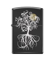 Zippo 24756 Tree And Moon Design Çakmak