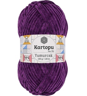 Northcity Yumurcak Kadife El Örgü İpi Açık Mor K719