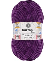 Northcity Yumurcak Kadife El Örgü İpi Açık Mor K719