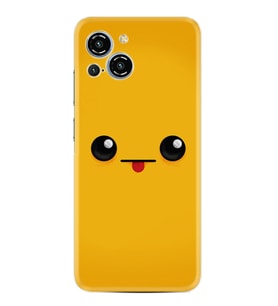Reeder S23 Max Pro Kılıf Resimli Desenli Silikon Platinium Series Yellow Sweet 1817