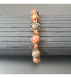 Picaso Jasper Doğaltaş İpli Bileklik Doğal Taş (PiJa)