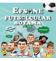 Efsane Futbolcular Boyama Kitabı