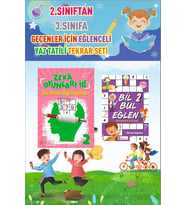2.Sınıftan 3.Sınıfa Geçenler İçin Eğlenceli Yaz Tekrar Seti (Karışık)