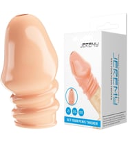 Kalınlaştırıcı Ten Rengi Penis Kılıfı - Jeremy