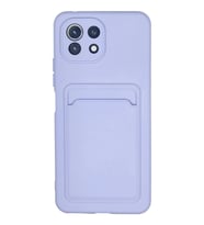Durukar® Mi 11 Kılıf Kelvin Kartvizitli Silikon - Lila