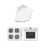 ALVEUS PLATINUM 3'LÜ BEYAZ ANKASTRE SET (GLS640 -MOD 3000 - MFA627)