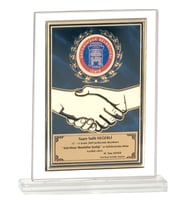 ODAK KUPA - Cam Plaketler - CM-094 A - 18x21 cm