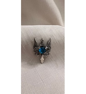KILIÇ 925 AYAR GÜMÜŞ ERKEK KOLYE