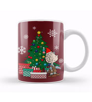 Pig Pen Peanuts Around The Christmas Tree Kupa Bardak Porselen