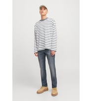 Jack & Jones JJIGLENN Erkek Slim Fit Jean Pantolon  JJICON JJ 619 (NOOS) (Gri)