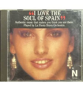 (Müzik CD sidir Plak Değildir) CD I Love The Soul Of Spain CD