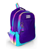 Coral High Rainbow Fermuarlı Mor İlkokul Ortaokul ve Günlük Sırt Çantası - Kız Çocuk