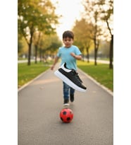 Enoch Çocuk Spor Ayakkabı Cırtlı Ve Yüksek Tabanlı Konfor Model