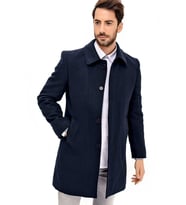 PLT8365 DEWBERRY ERKEK PALTO-LACİVERT