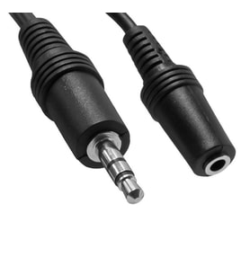 3.5 Mm Stereo Erkek/Dişi 5 Metre Uzatma Kablo