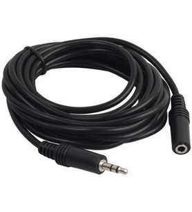 Powermaster 3.5 Mm Stereo Erkek/Dişi 5 Metre Aux Çevirici Uzatma Kablo PM-5758