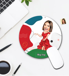 Kişiye Özel Karikatür Tasarımlı Mouse Pad 080