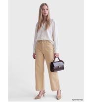 LC WAIKIKI Bej Flare Kadın Jean Pantolon