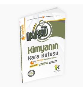 MSÜ Kimyanın Kara Kutusu Konu Özetli Dijital Çözümlü Çıkmış Soru Bankası