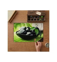 Spa Taşları- Meditasyon- Rahatlama Tasarımı 240 parça Ahşap Puzzle Ahşap Kutuda MP00566