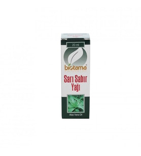 Biotama Sarı Sabır Yağı Aloe Vera Yağı 20 cc
