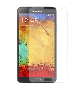 Galaxy Note 3 N9000 ile Uyumlu Şeffaf Ekran Koruyucu 1 Adet