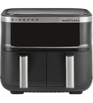 KİNG KYF32 MAGİC CHEF PLUS DUAL AİRFRYER (Siyah)