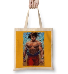 Goku Bez Çanta Uzun Saplı