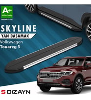 S-Dizayn VW Touareg 3 Skyline Krom Yan Basamak 193 Cm 2018 Üzeri A+ Kalite