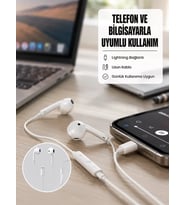 Yüksek Ses Kaliteli Mikrofonlu Kablolu Kulak İçi Kulaklık Yeni Nesil