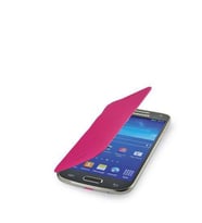 Cellular Line Galaxy S4 Mini ile Uyumlu Flip Book Kılıf Pembe BACKBOOKGALS4MINP