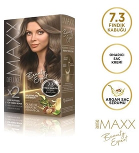 Maxx Deluxe Saç Boyası 7.3 Fındık Kabuğu