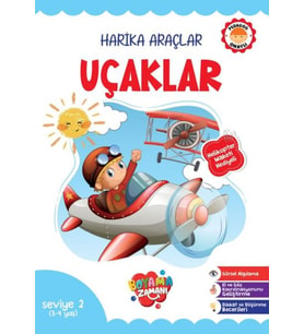 Harika Araçlar – Uçaklar Seviye 2 (3-4 Yaş)