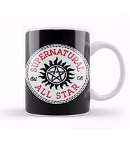 Supernatural All Star Converse Logo Kupa Bardak Porselen