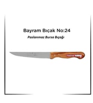 Bursa Bıçağı Bayram Kurban Bıçağı Yemek Bıçağı no : 24 (STD)