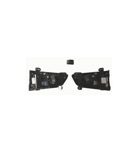 HONDA JAZZ- 09/11; SİS LAMBASI OVAL TİP SAĞ/SOL SET 2 PARÇA (TESİSAT/ÇERÇEVE/DÜĞMESİ İLE)FAMELLA 08V