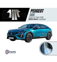 Peugeot 408 Krom İç Kapı Eşiği 4 Parça 2022> Paslanmaz Çelik TAŞLI