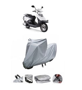 Kuba Valentino 50  Gri Motosiklet Brandası ARKA ÇANTA UYUMLU DEĞİLDİR