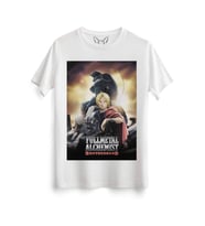 Fullmetal Alchemist Resim Baskılı Çocuk Beyaz Tshirt