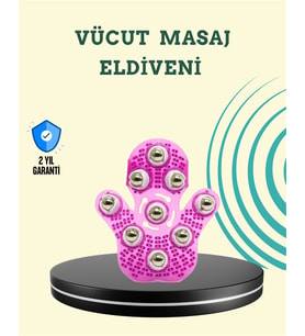 Taşınabilir Vücut Masaj Aleti - Dayanıklı Plastik + Metal Yapıyla 360° Konfor