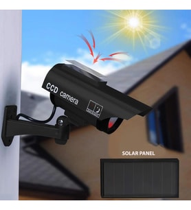Trendpoint Güneş Enerjili Solar Sahte Kamera Solar Caydırıcı Su Geçirmez