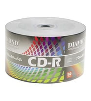 Ayt Diamond CD-R 52x 700 Mb 80 Min Boş CD 50 li Paket 80 Dakika Kayıt Süresi
