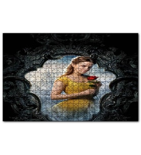 Cakapuzzle Beaut The Beast Emma Watson Portre Puzzle Yapboz MDF (Ahşap) (120 Parça)