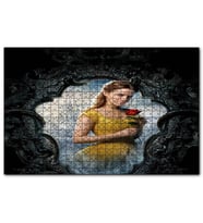 Cakapuzzle Beaut The Beast Emma Watson Portre Puzzle Yapboz MDF (Ahşap) (120 Parça)